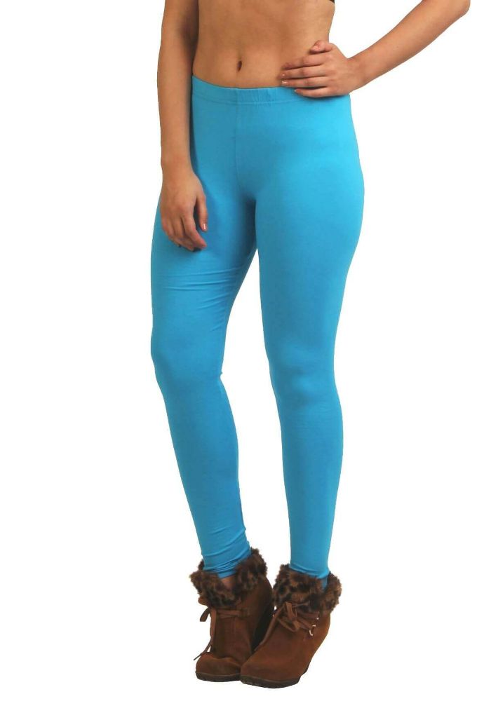 Picture of Frenchtrendz Cotton Spandex Turquish Ankle Leggings