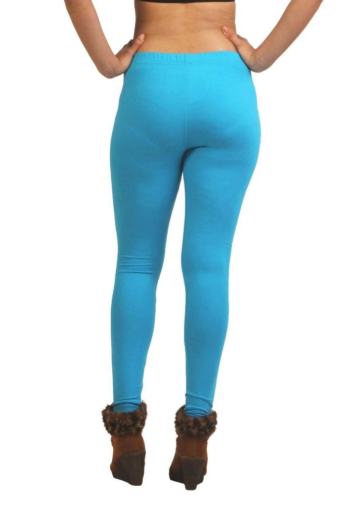 Picture of Frenchtrendz Cotton Spandex Turquish Ankle Leggings