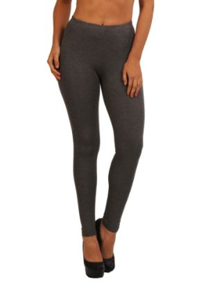 Picture of Frenchtrendz Viscose Spandex  Dark Grey Ankle Leggings