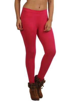 Picture of Frenchtrendz Modal Spandex Swe Pink Ankle Leggings