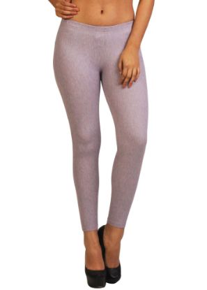 Picture of Frenchtrendz Cotton Spandex Light Purple Jeggings