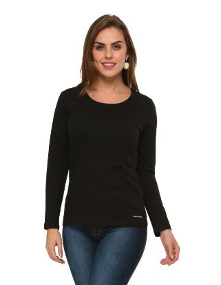 Picture of Frenchtrendz 100% Cotton Black T-Shirt