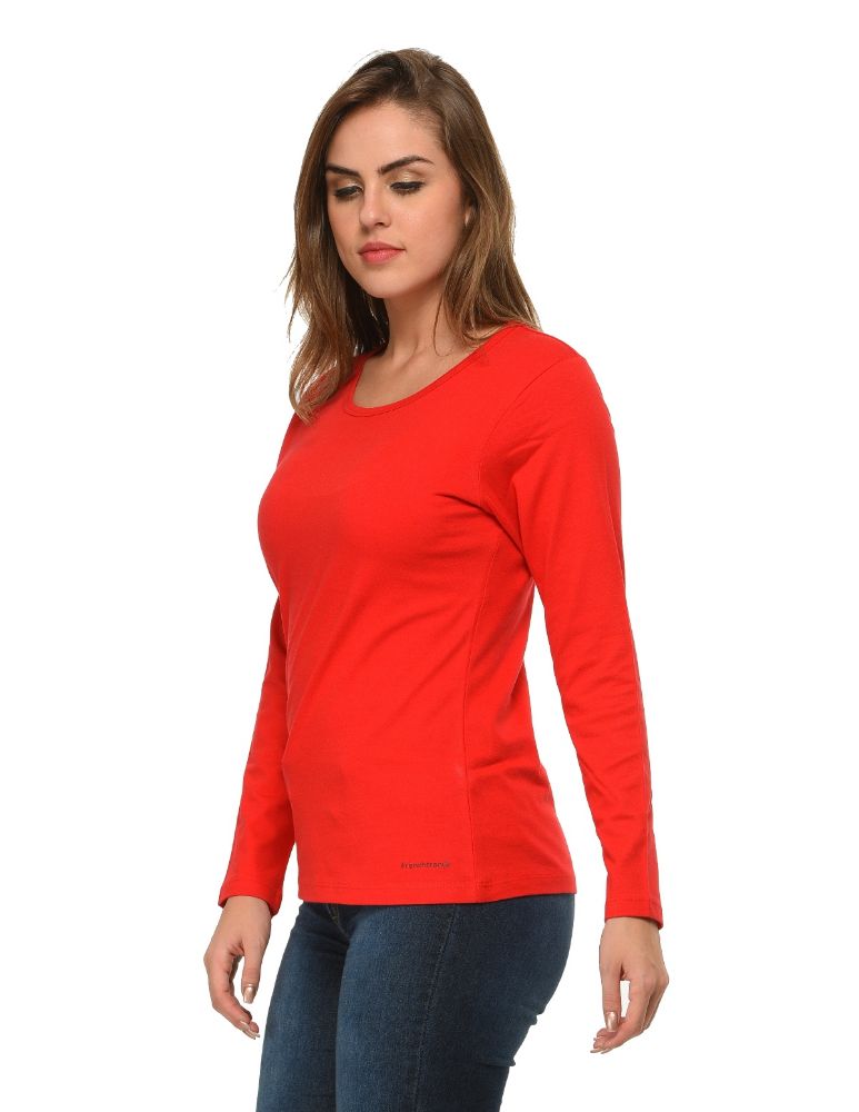 Picture of Frenchtrendz 100% Cotton Red T-Shirt