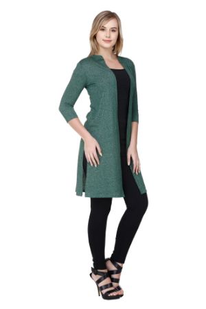 https://www.frenchtrendz.com/images/thumbs/0002573_frenchtrendz-cotton-poly-jaspe-green-long-length-side-slit-shrug_450.jpeg