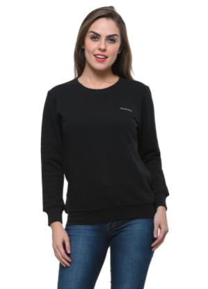 Picture of Frenchtrendz Fleece Black Sweatshirt