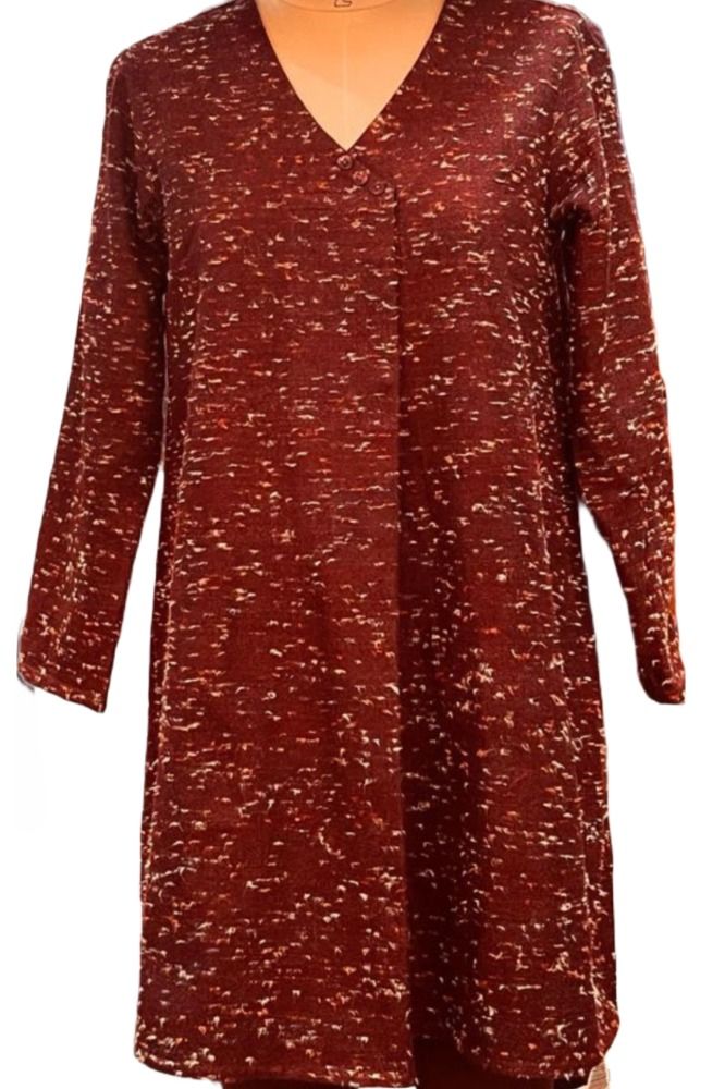 Picture of Frenchtrendz Women's Chocolate Winter Dress