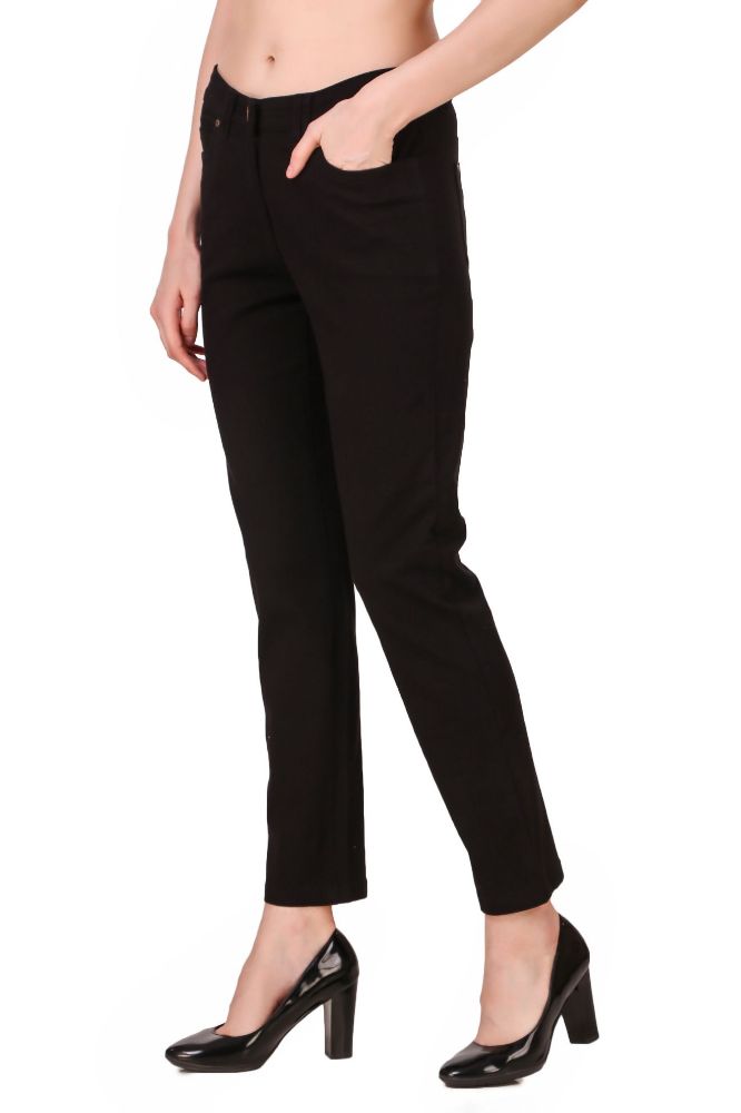 Picture of Frenchtrendz Women's black Pant